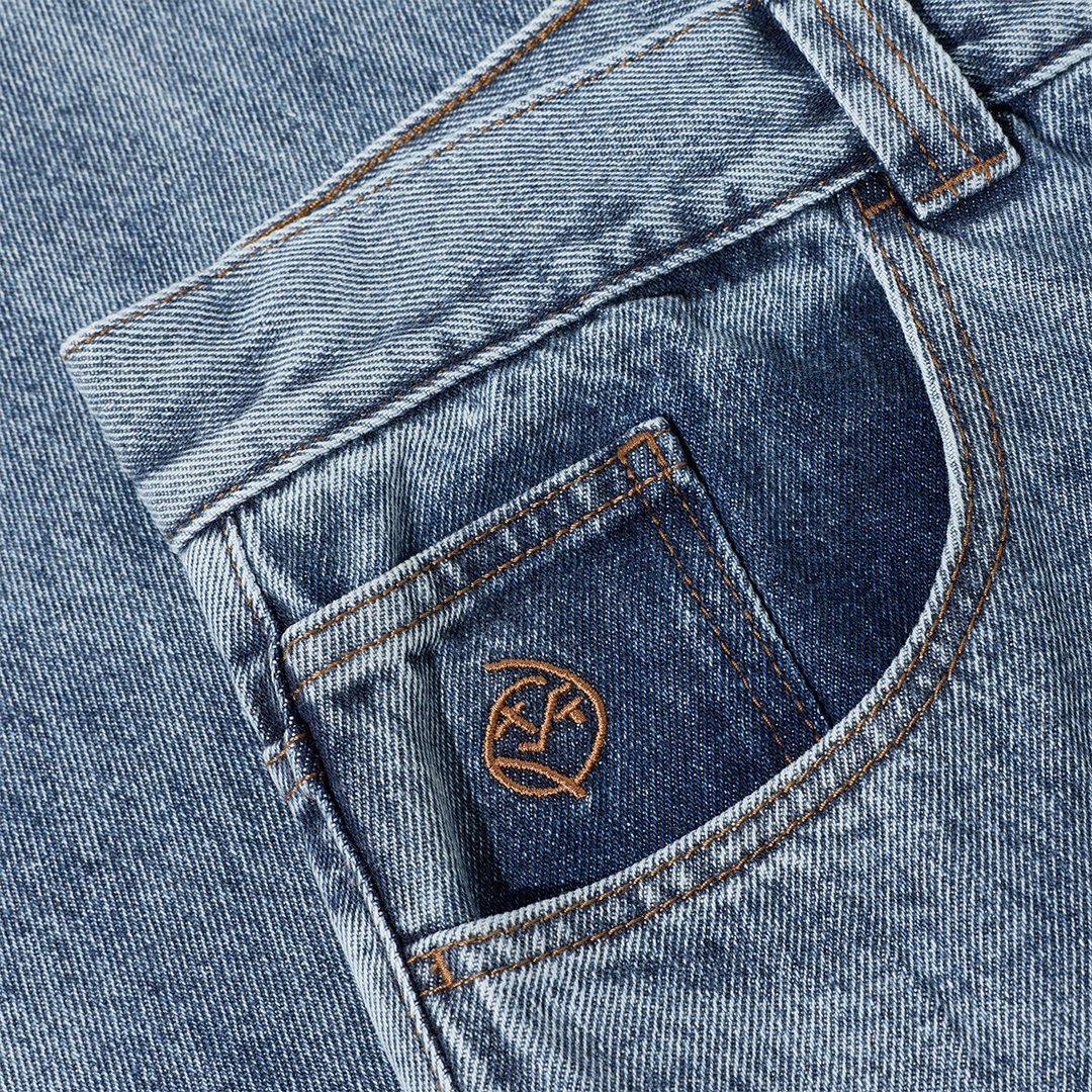 Polar Skate Co. Big Boy Pants Heavy Washed Blue