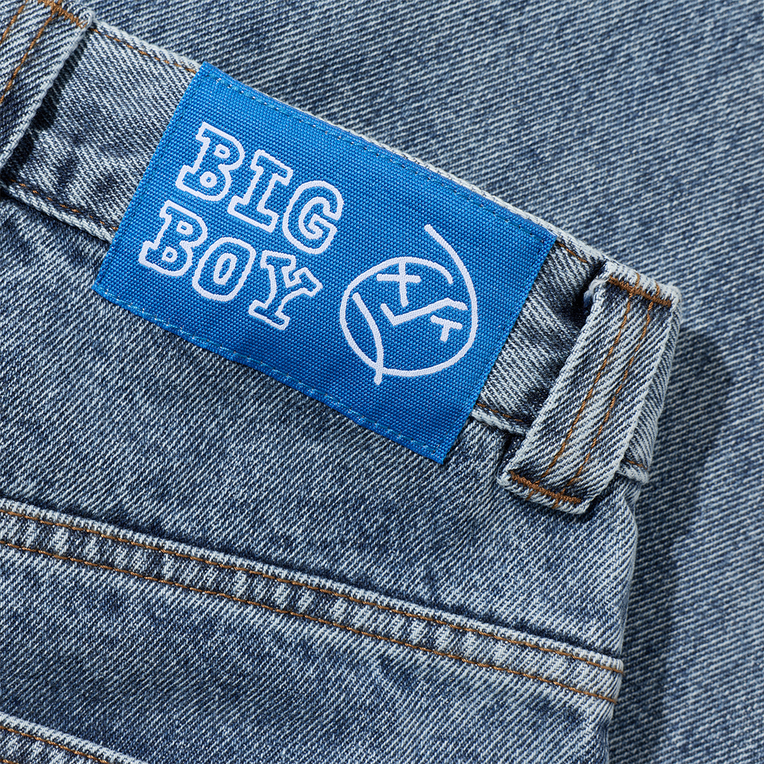 Polar Skate Co. Big Boy Pants Heavy Washed Blue