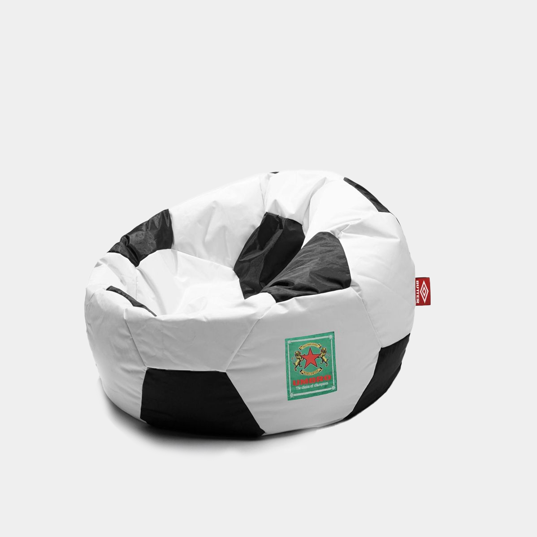 Butter x Umbro Football Beanbag Black + White