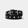 Hoddle Eyelet Belt Black