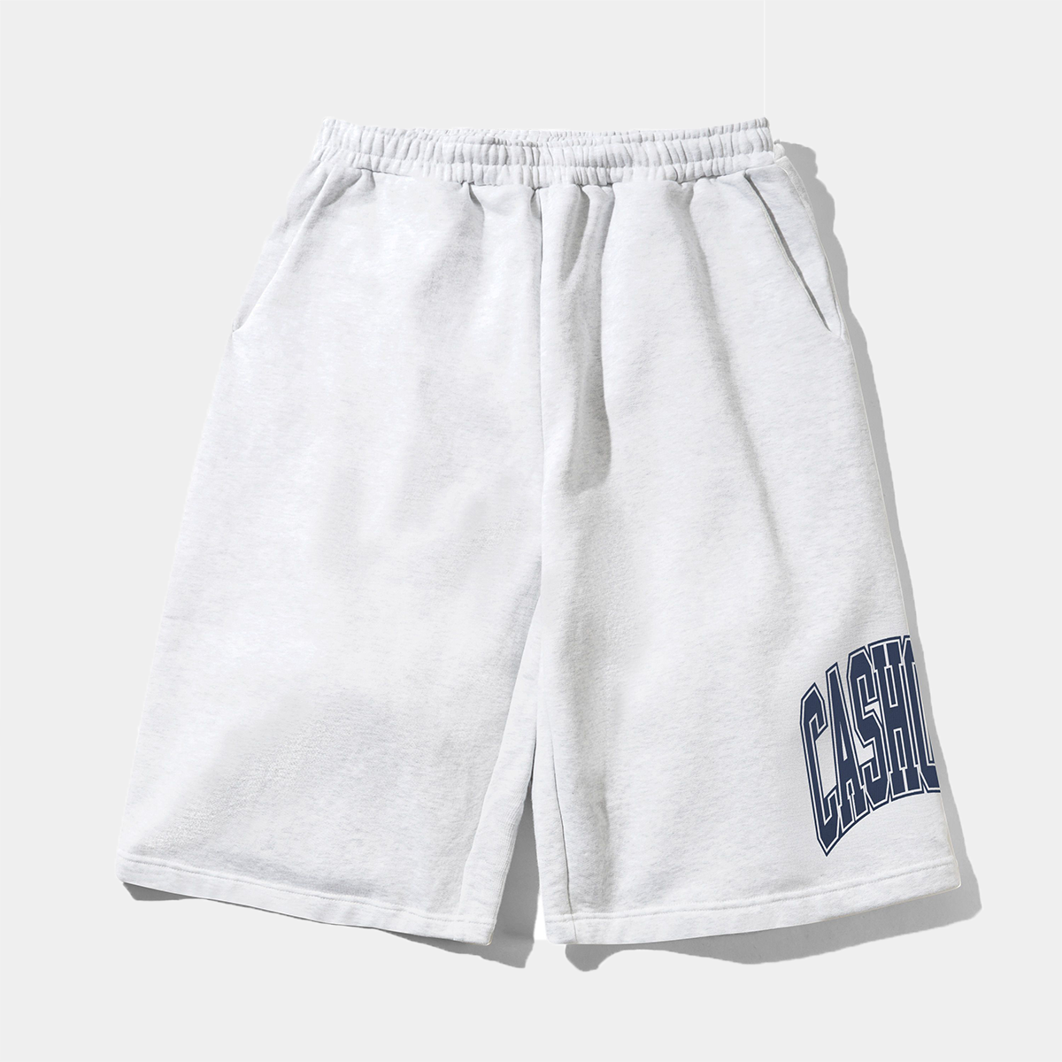 Cash Only Bench Fleece Shorts Ash