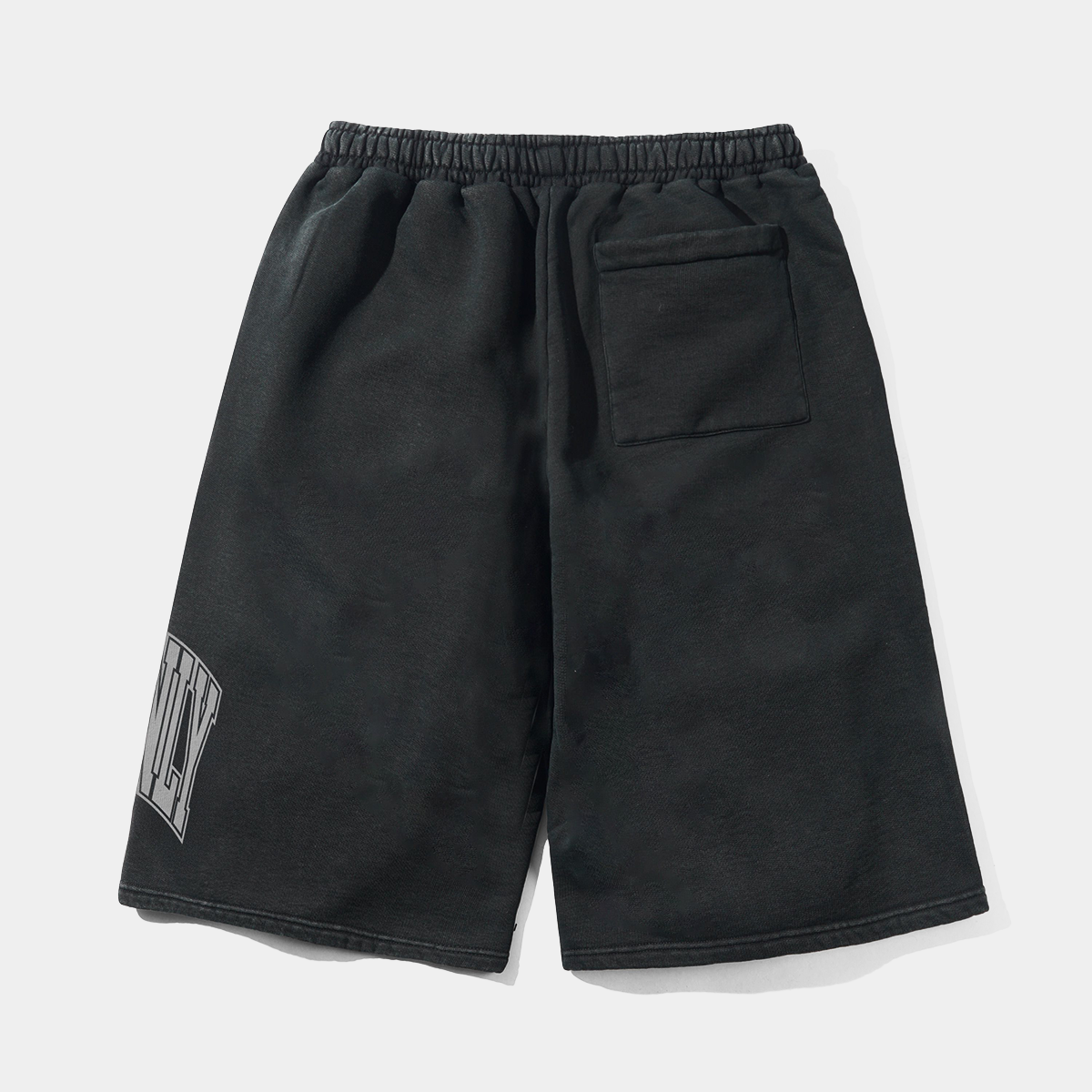 Cash Only Bench Fleece Shorts Black