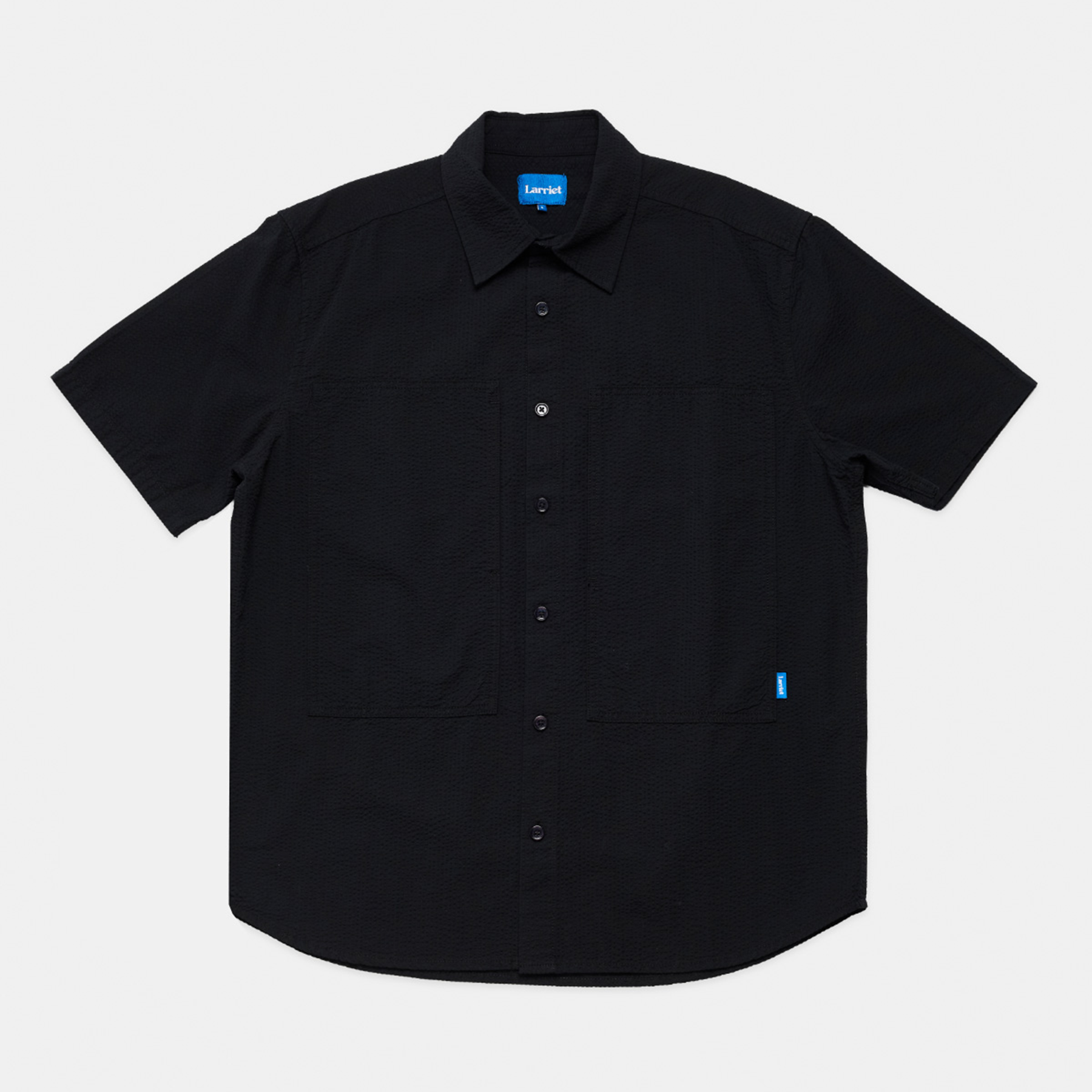 Larriet Cliff S/S Shirt Black Seer