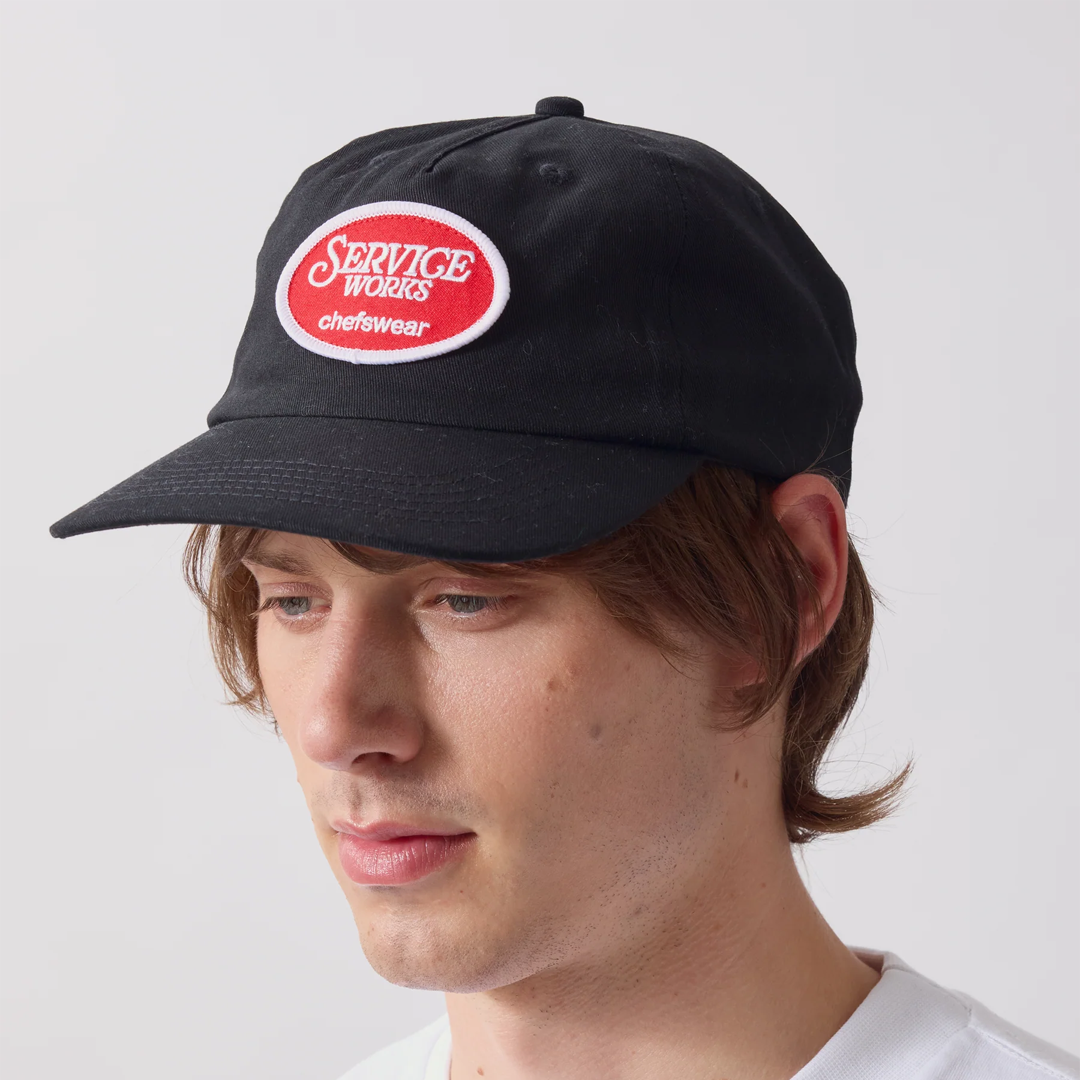 Service Works Chefswear Cap Black