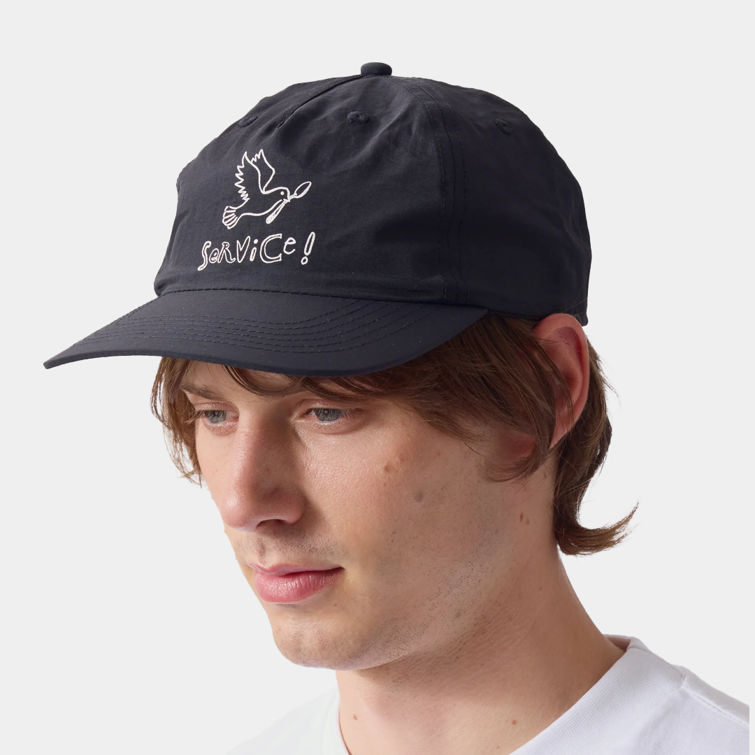Service Works Nylon Dove Cap Black