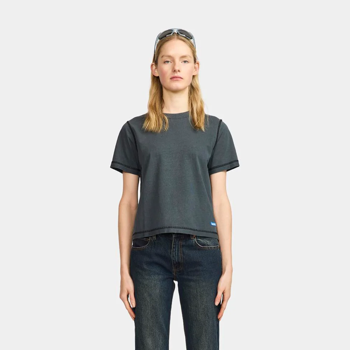 Larriet Womens Blind Tee Used Black