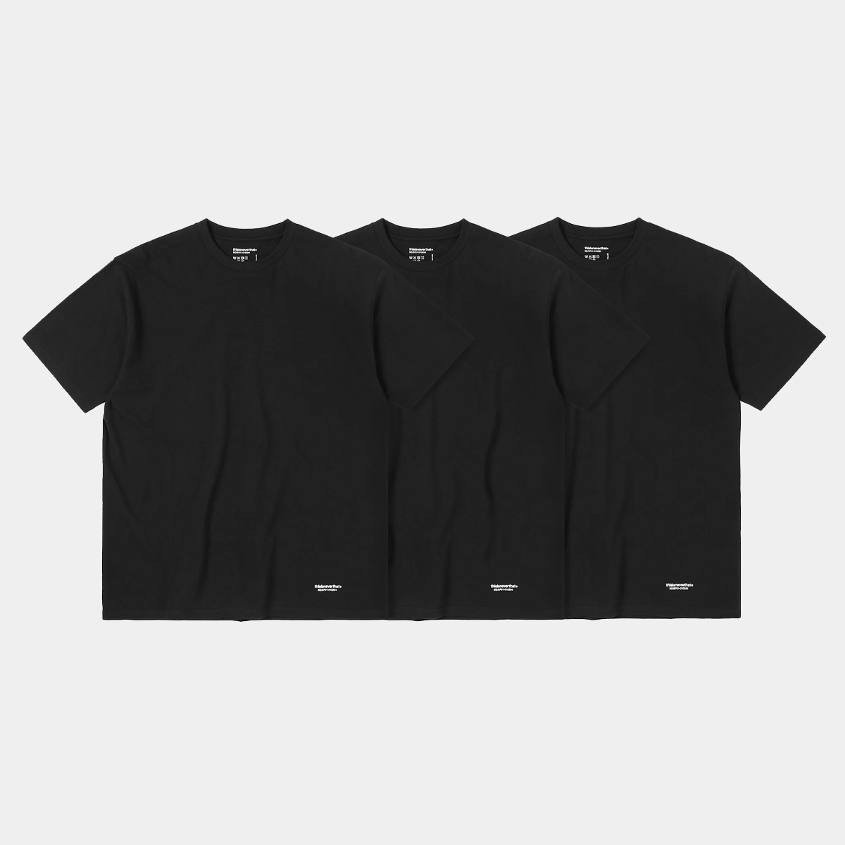 thisisneverthat 3 Tagless T-Shirts Black