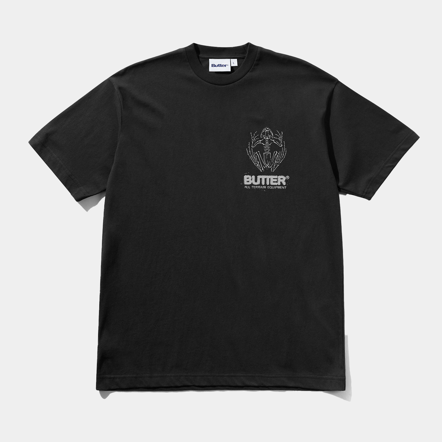 Butter Fossil Tee Black