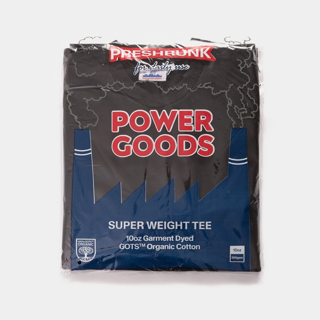Power Goods Archive Tee Black