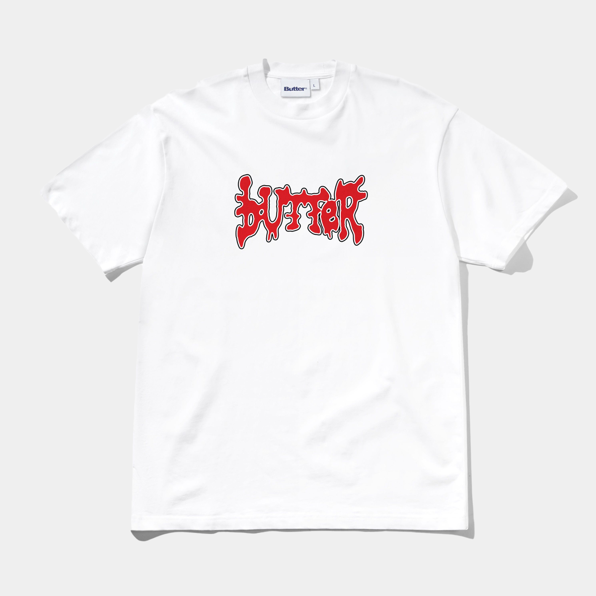 Butter Goods Blotch Tee White