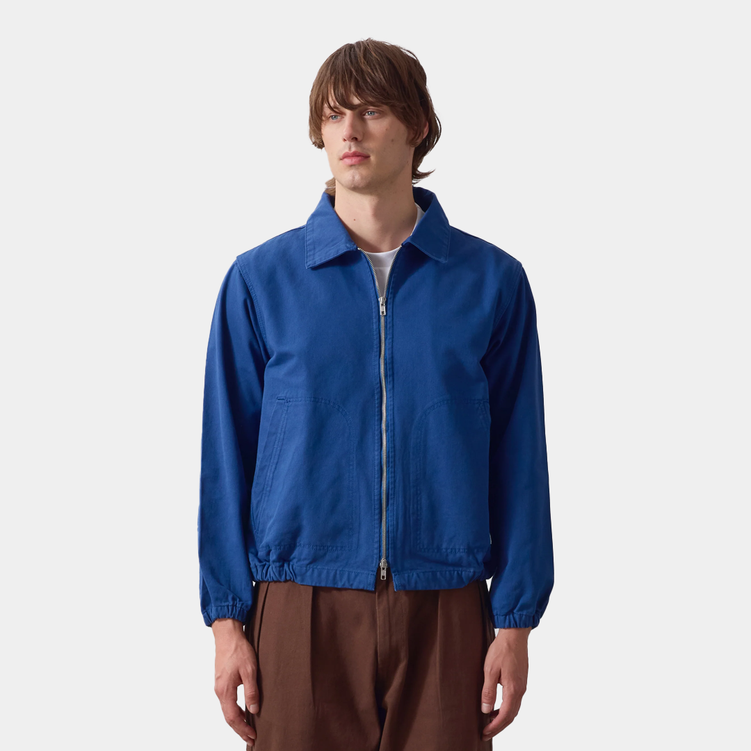 Service Works Twill Work Jacket Blue