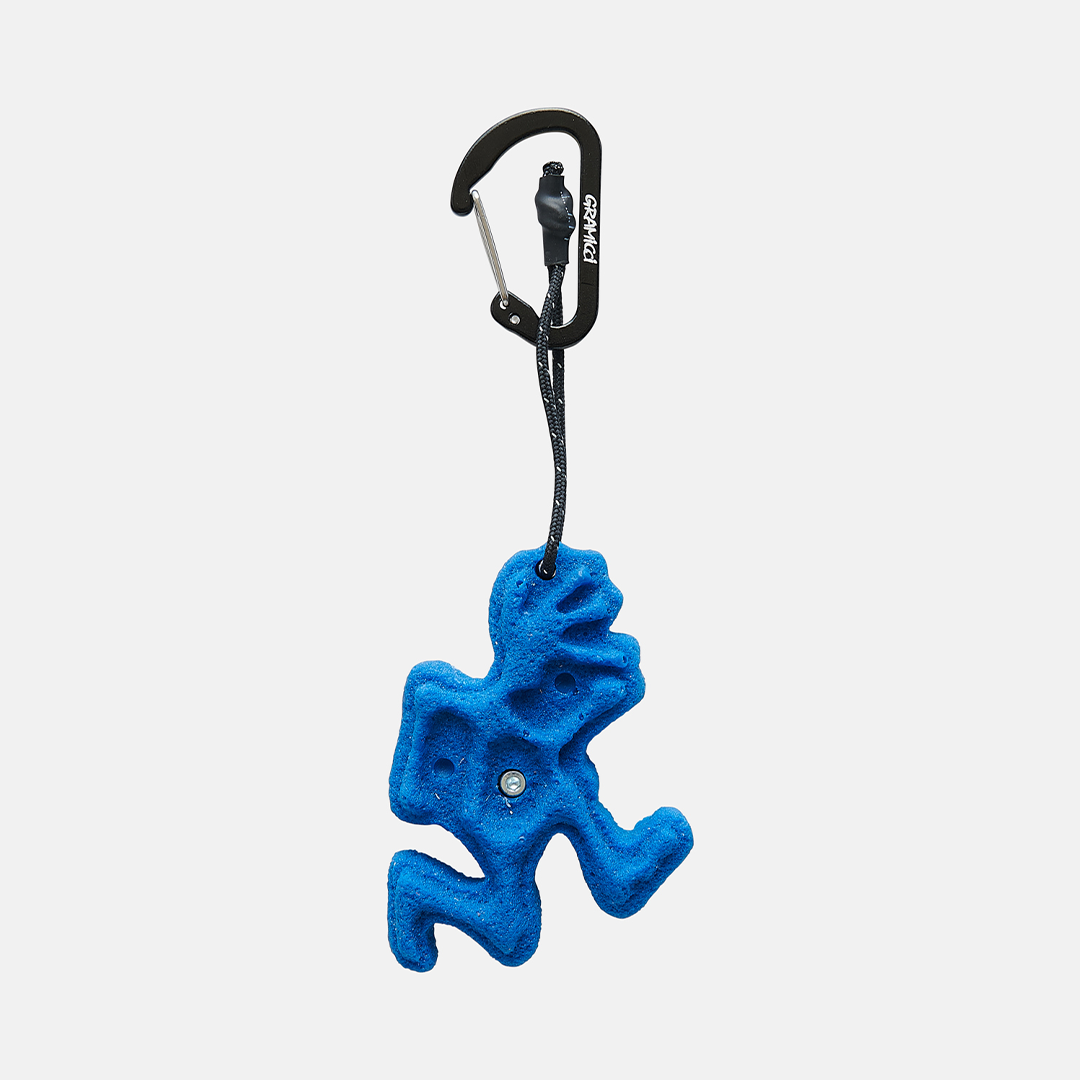 Gramicci Running Man Climbing Key Chain Sky