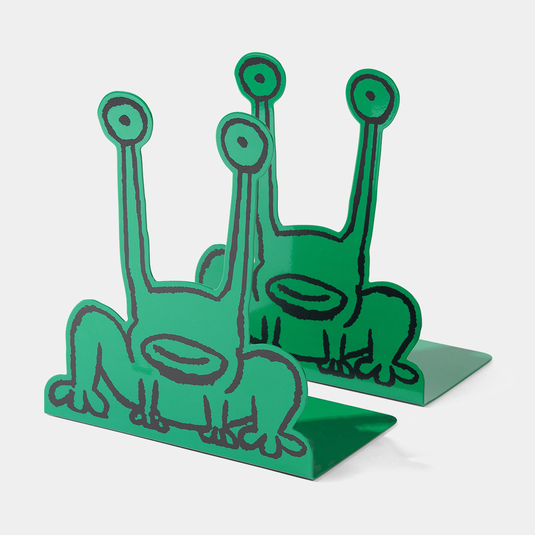 Butter x Daniel Johnston Jeremiah Bookend Green