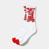 Butter Goods Blotch Socks White