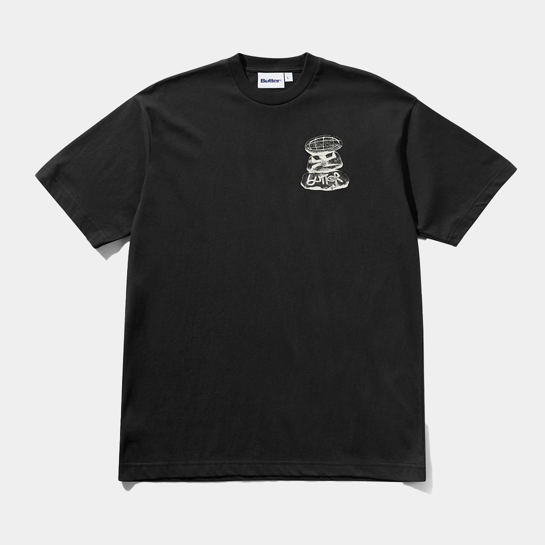 Butter Boulder Terrain Tee Black