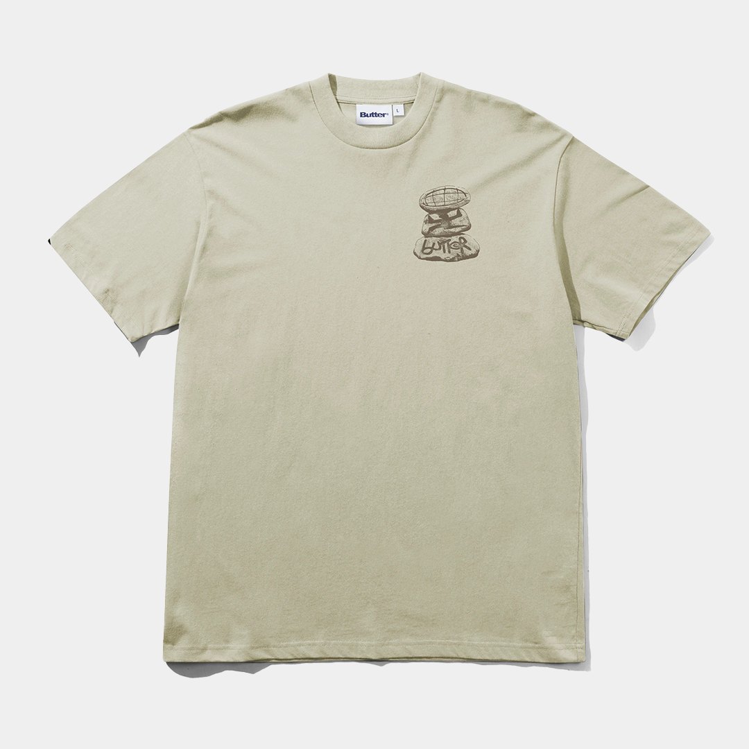 Butter Boulder Terrain Tee Stone