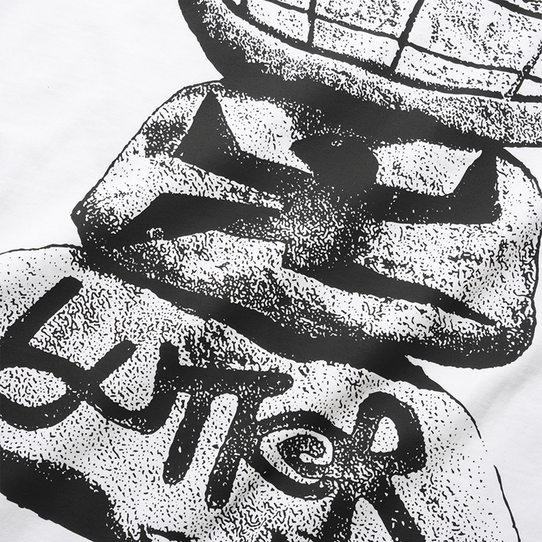 Butter Boulder Terrain Tee White