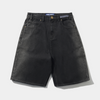 Butter Bronco Denim Shorts Washed Black