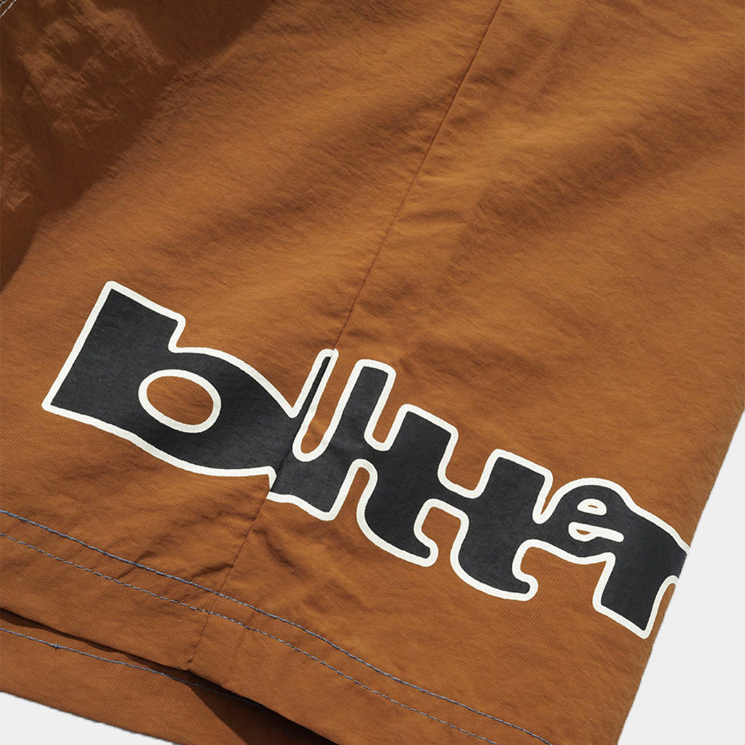 Butter Arched Boardshorts Brown + Navy