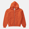 Gramicci One Point Zip Hooded Sweatshirt Burnt Orange