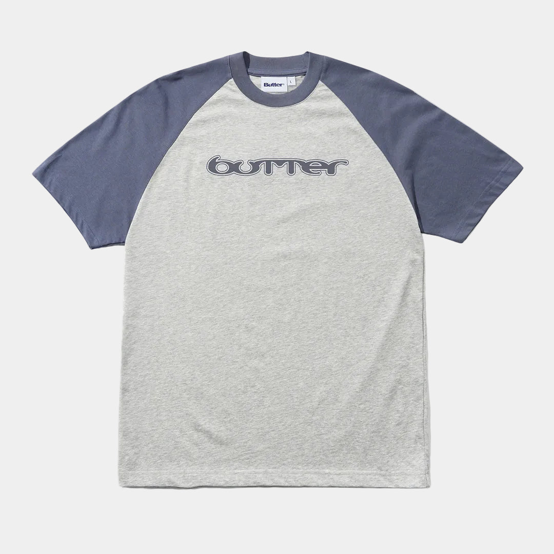 Butter Witness Raglan Tee Slate + Ash