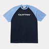 Butter Witness Raglan Tee Sky + Navy