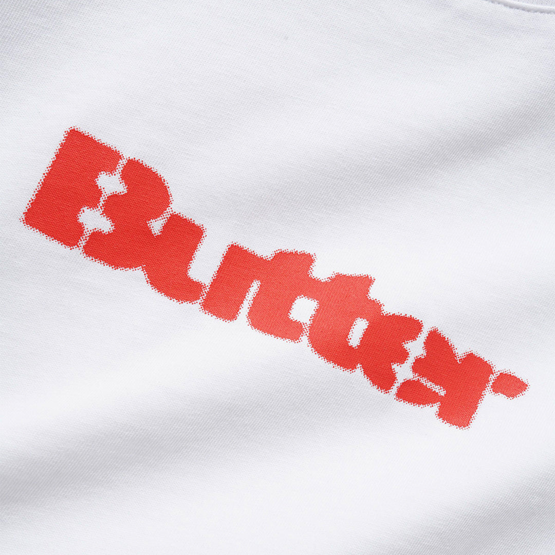 Butter Stencil Logo Tee White