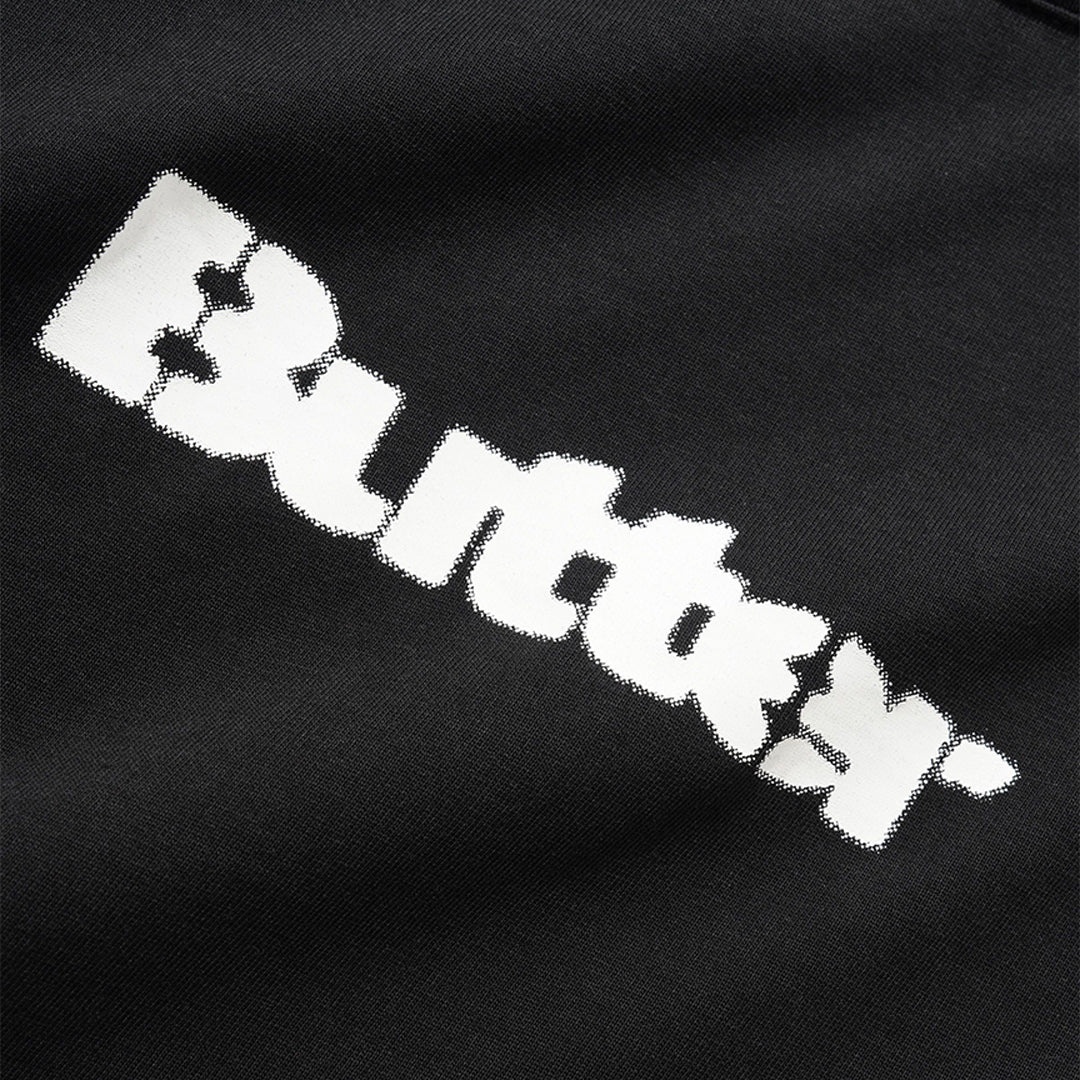Butter Stencil Logo Tee Black