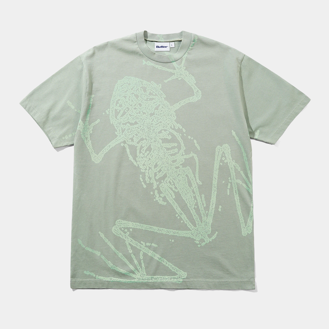Butter Amphibian Tee Washed Dull Mint