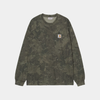 Carhartt WIP L/S Camo Combi T-Shirt Green + Camo