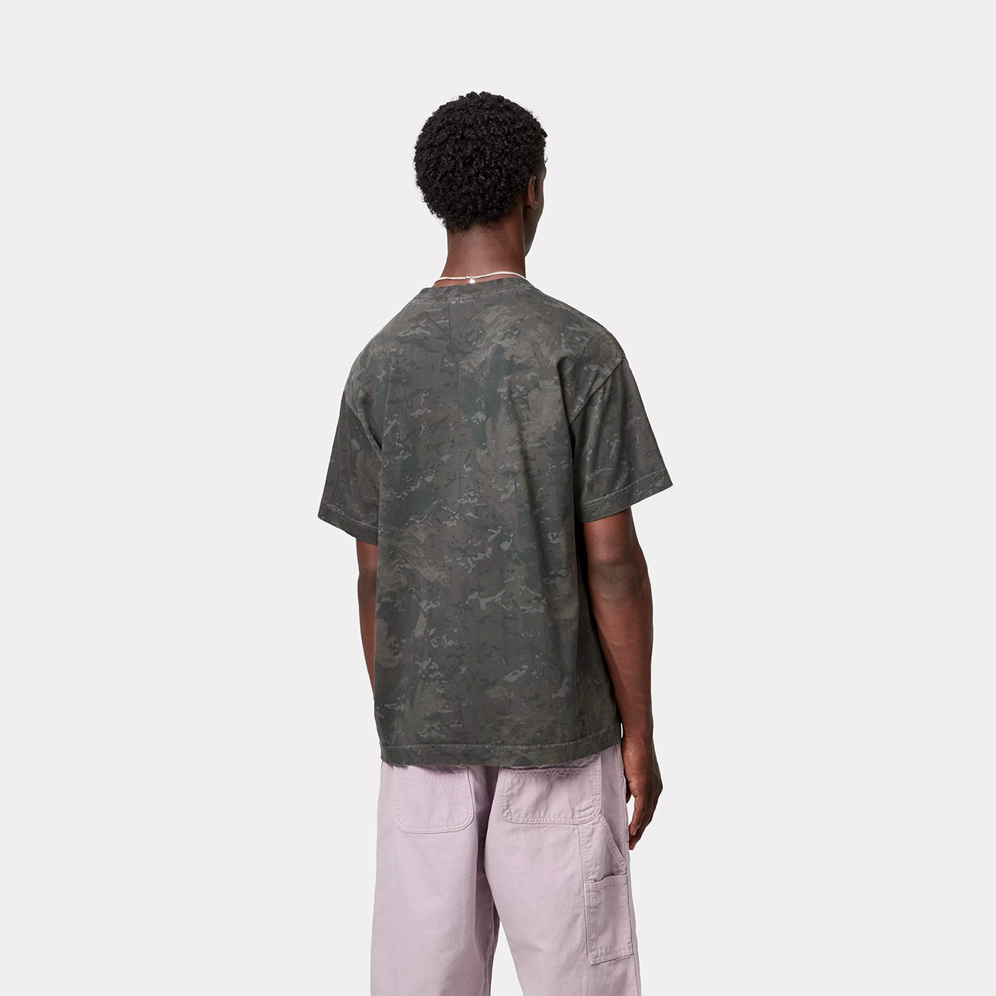 Carhartt WIP S/S Camo Combi T-Shirt Green + Camo