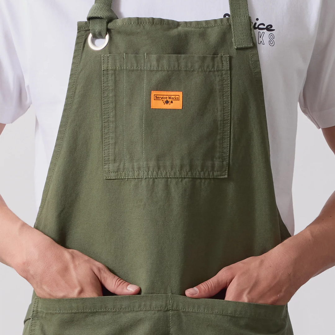 Service Works Canvas Apron Olive