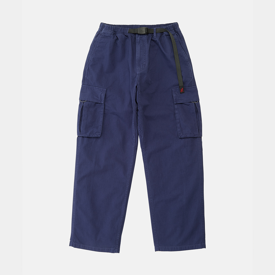 Gramicci Herringbone Cargo Pant Navy