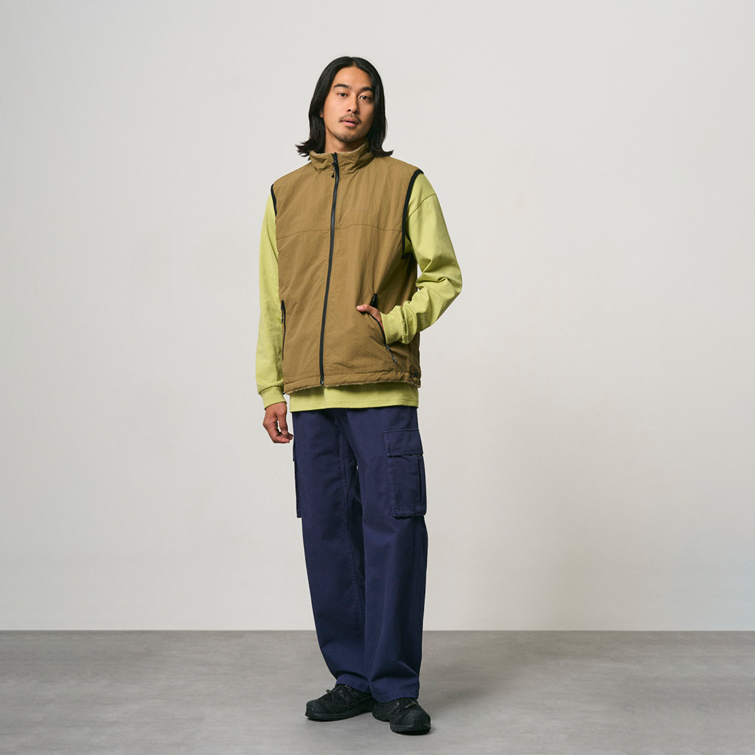 Gramicci Herringbone Cargo Pant Navy