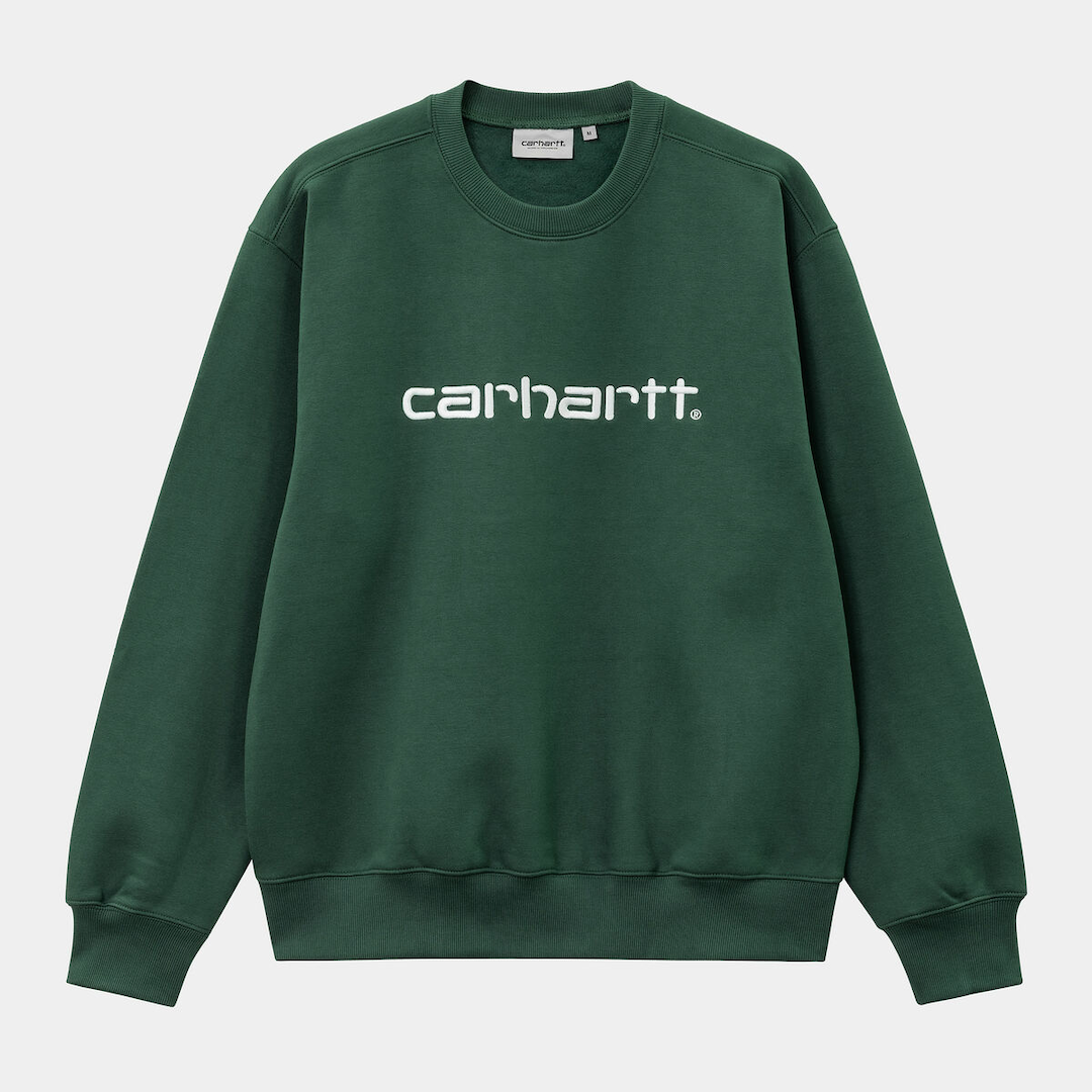 Carhartt WIP Sweatshirt Treehouse + White