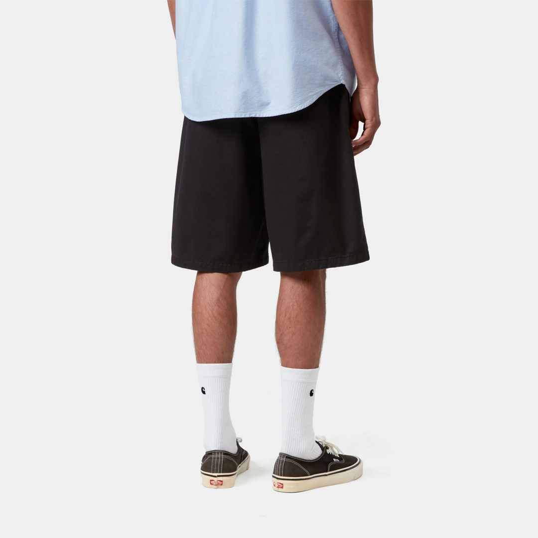 Carhartt WIP Marv Short Black Stone Washed