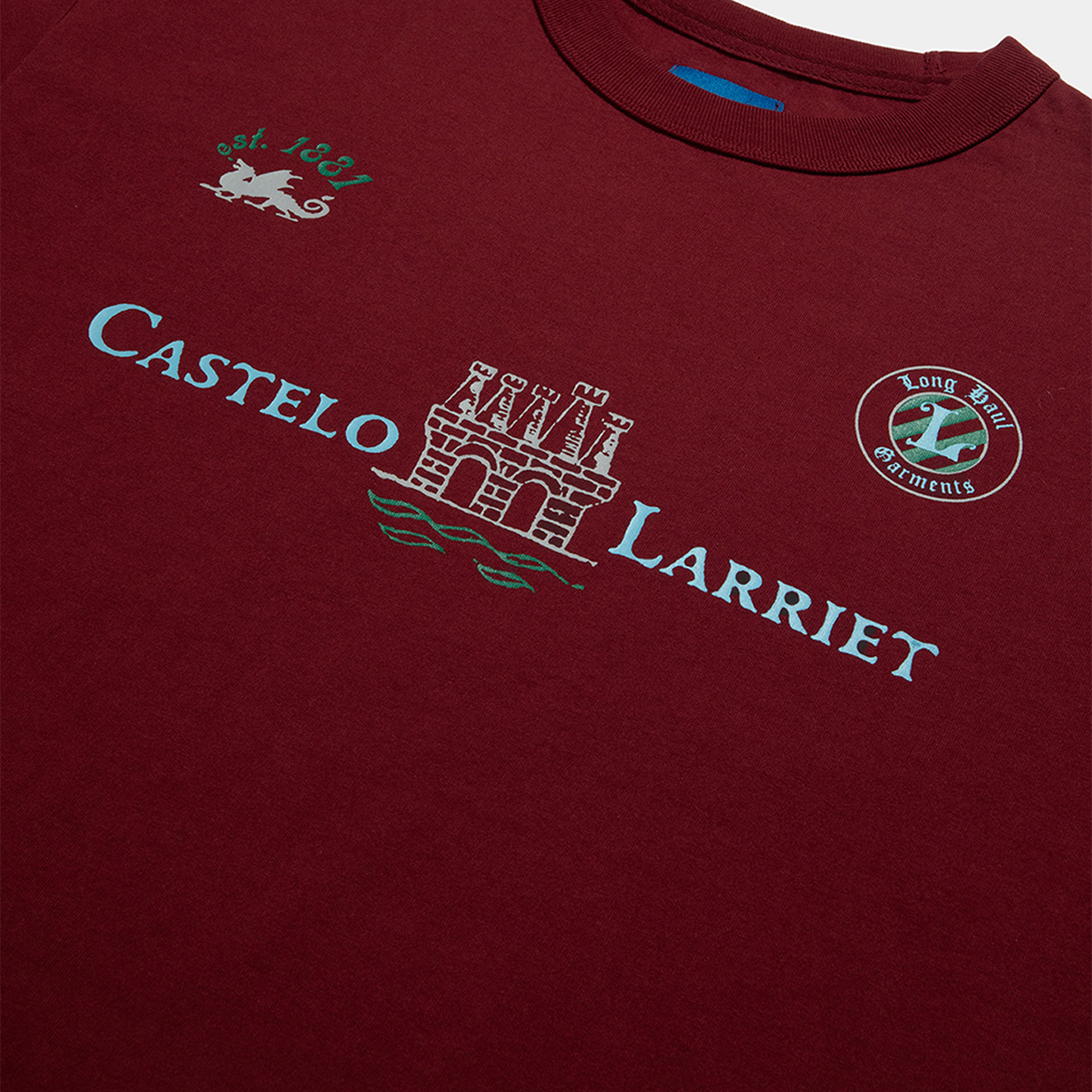 Larriet Castelo Tee Maroon