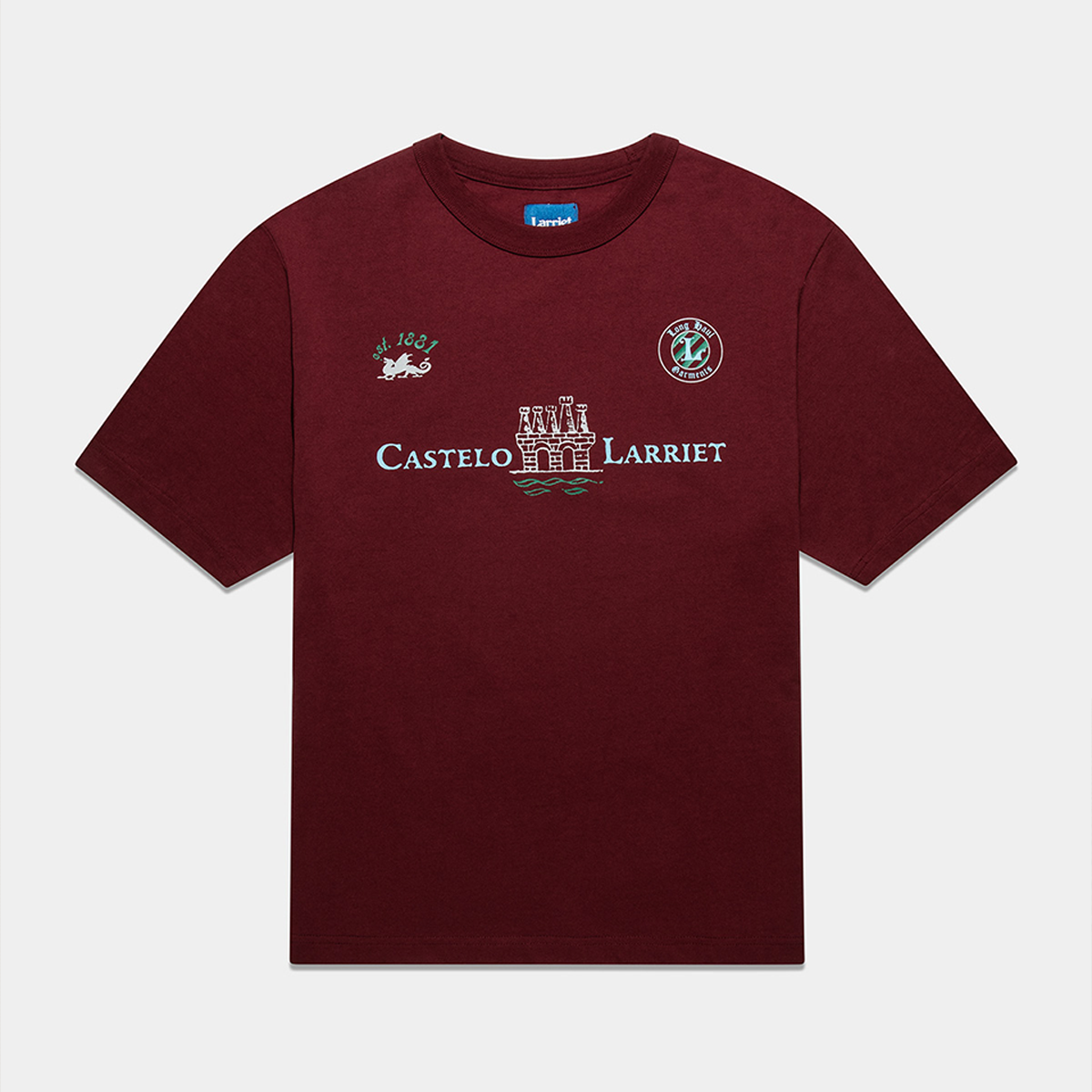 Larriet Castelo Tee Maroon