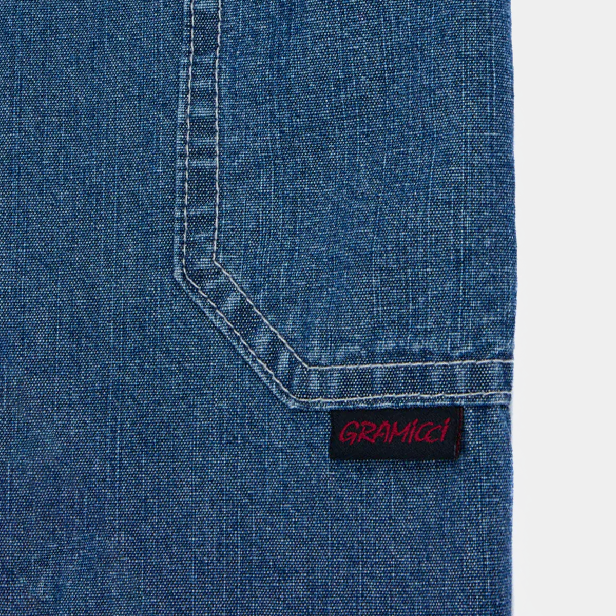 Gramicci Japanese Chambray Rock Slide Pant Blue