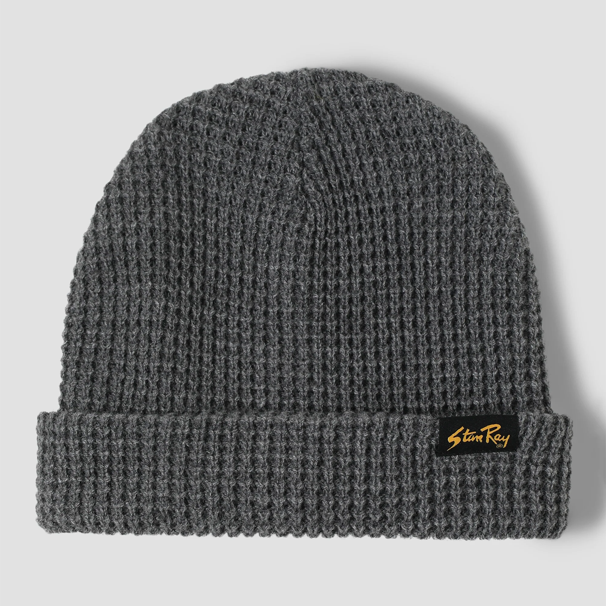 Stan Ray Waffle Beanie Charcoal