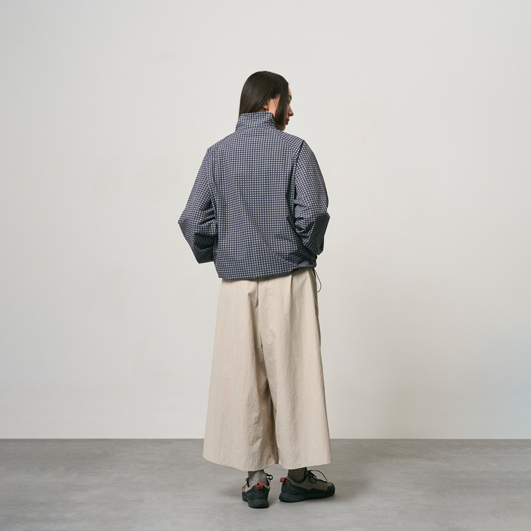 Gramicci Mini Check Nylon Jacket Navy Check