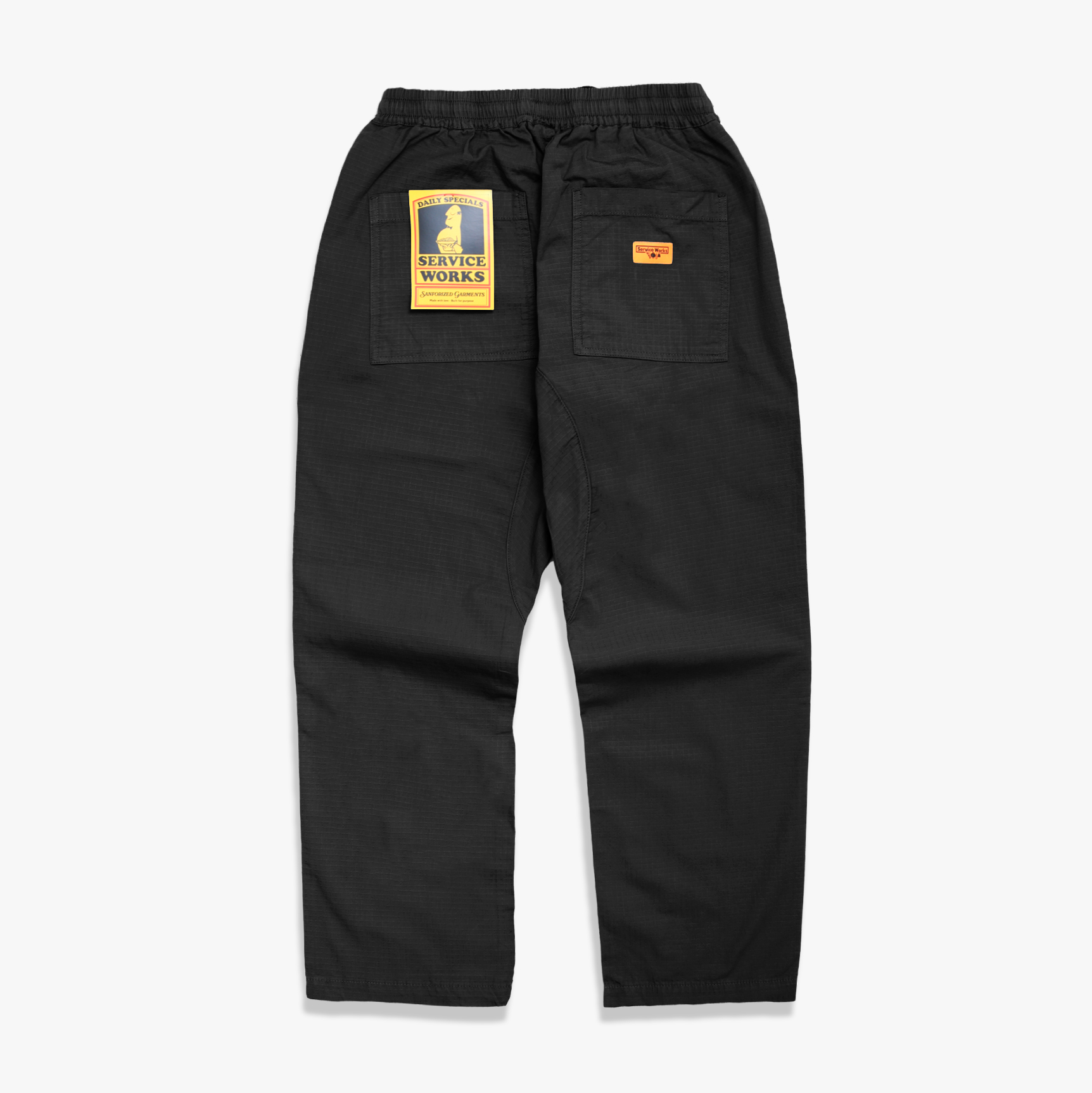 Service Works Ripstop Chef Pant Black