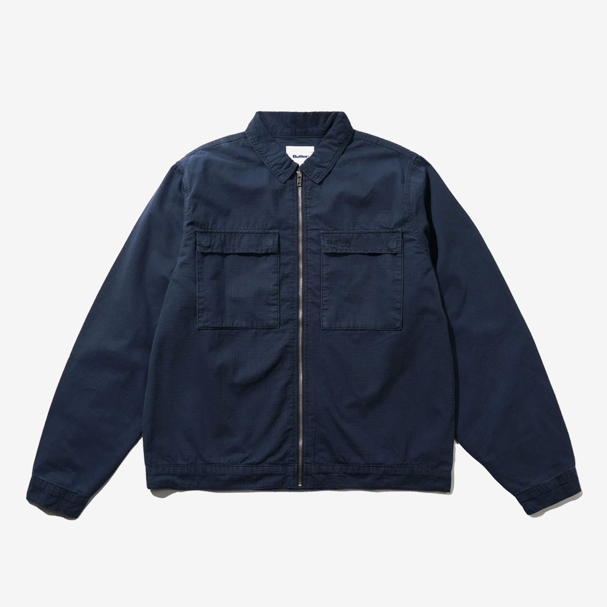 Butter Ripstop Chore Jacket Washed Navy
