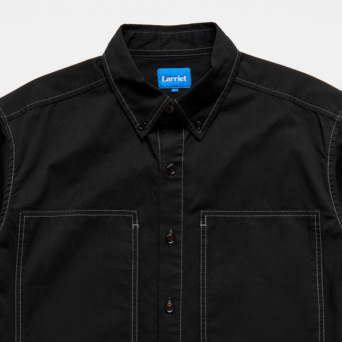 Larriet Cliff Long Sleeve Shirt Black