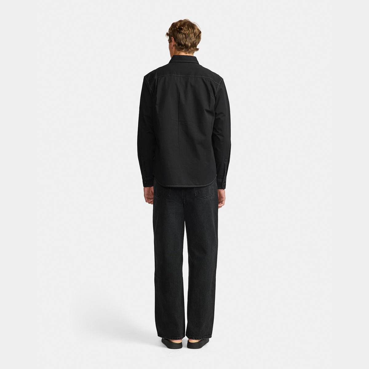 Larriet Cliff Long Sleeve Shirt Black