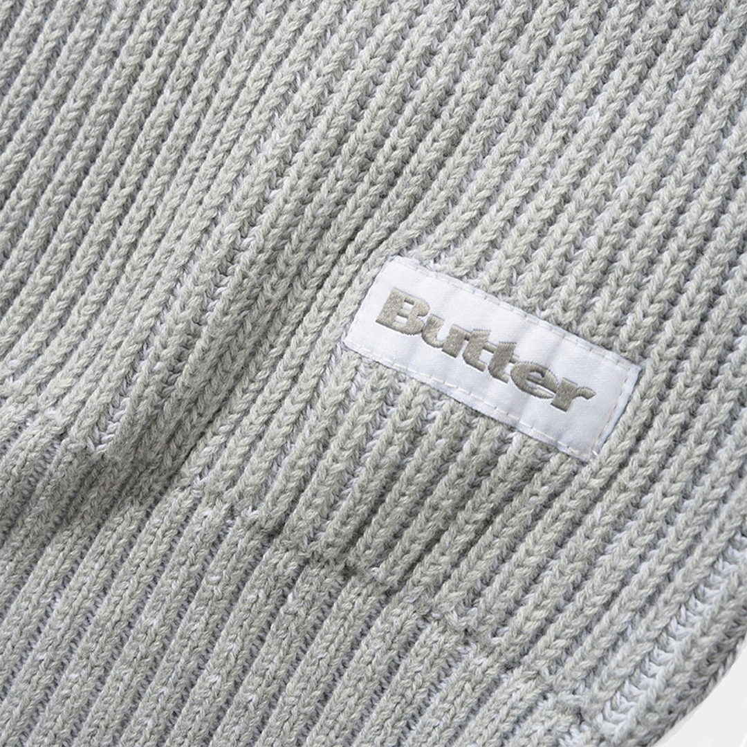 Butter Club Zip-Thru Knit Ash