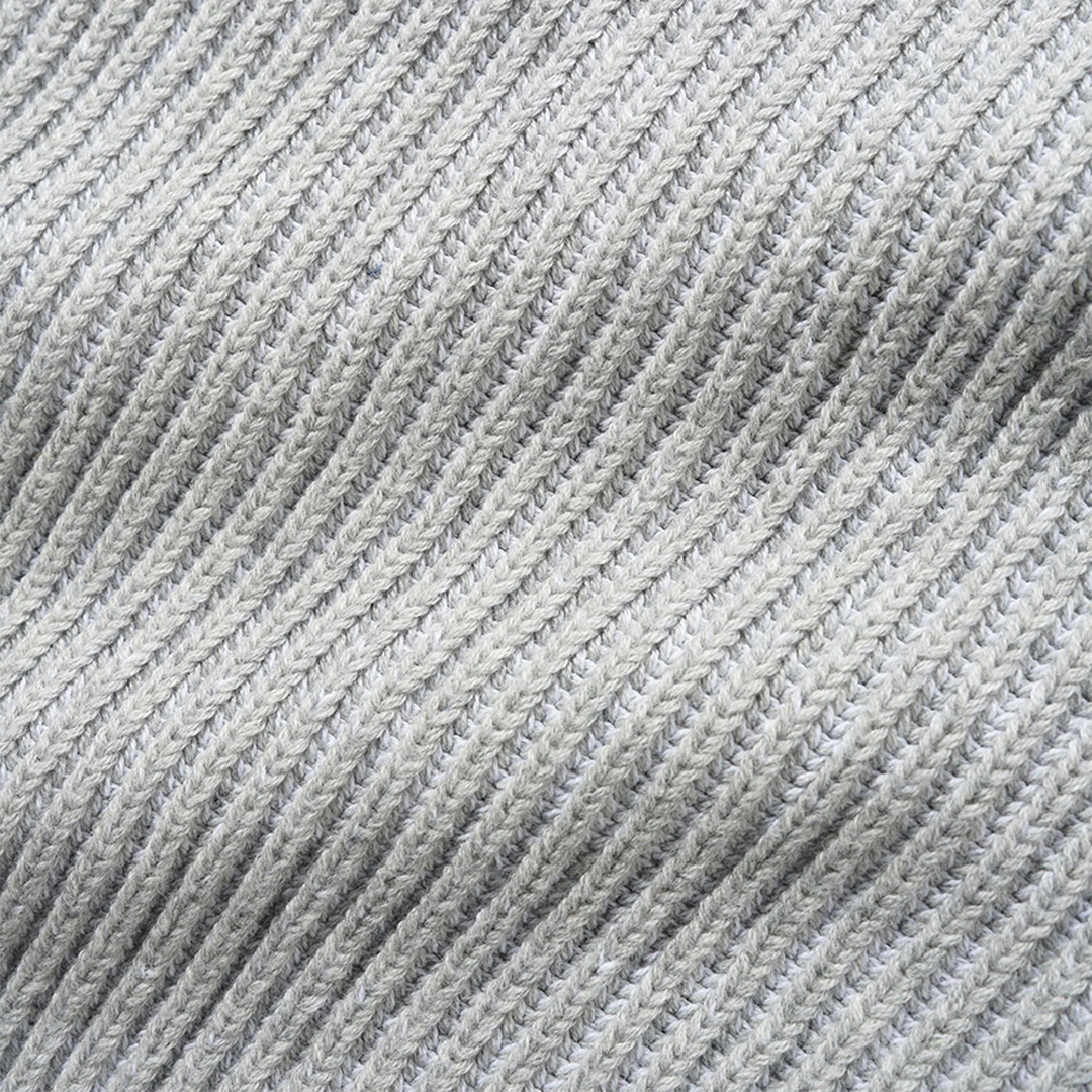 Butter Club Zip-Thru Knit Ash