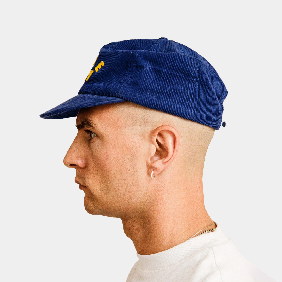 Someday Spellout Ballcap Cobalt Cord