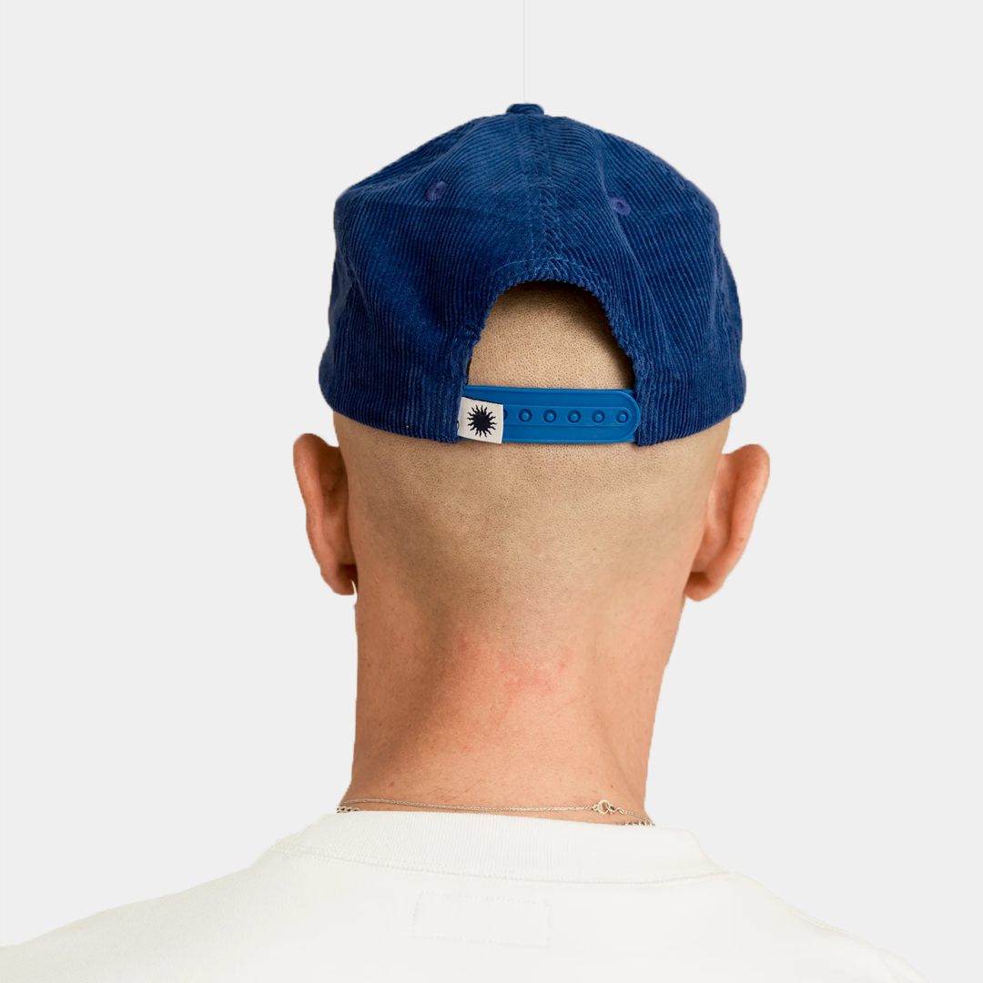 Someday Spellout Ballcap Cobalt Cord