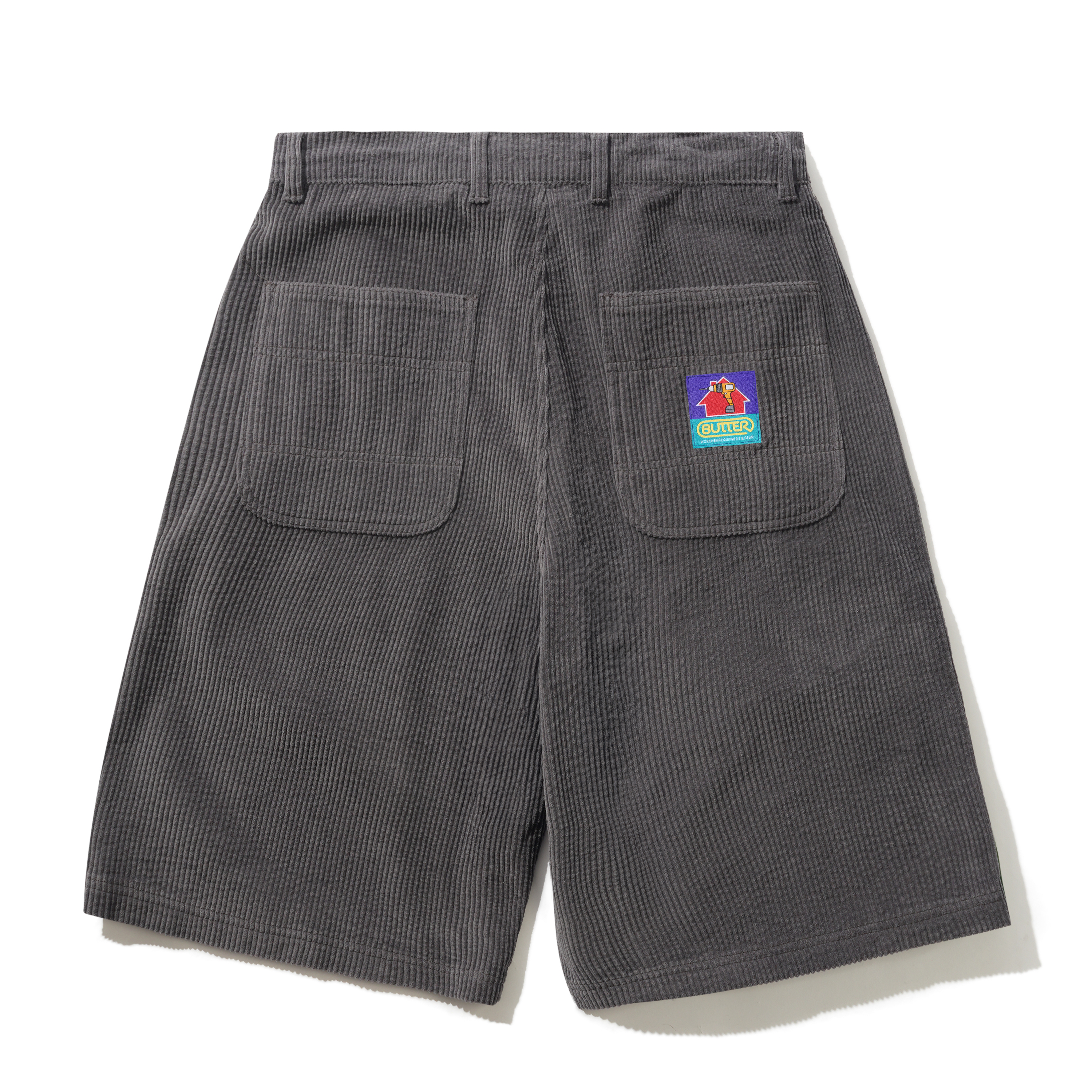 Butter Cord Work Shorts Dusk